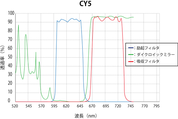 CY5 スペクトログラム