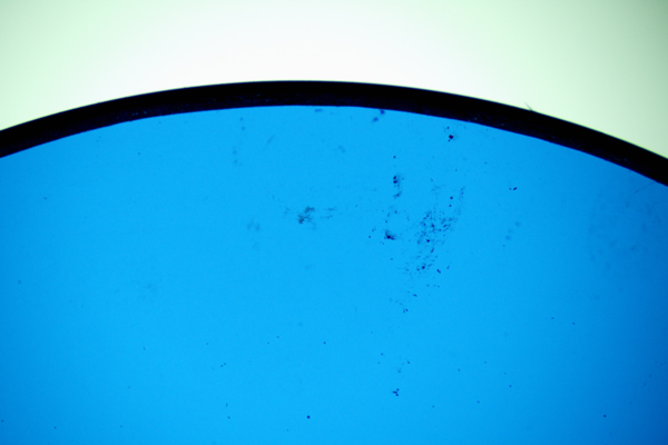 同軸落射照明での観察