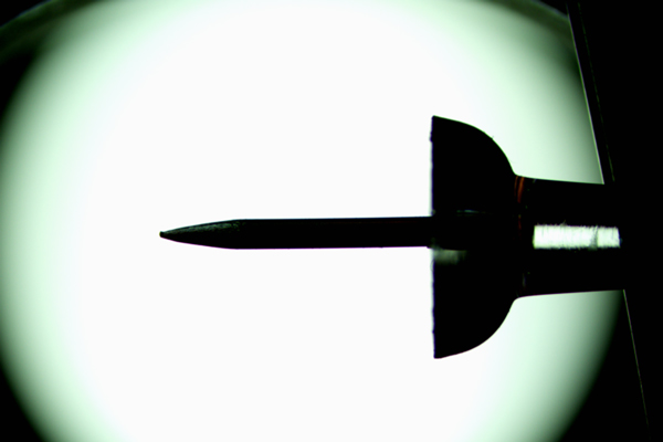 同軸落射照明での観察