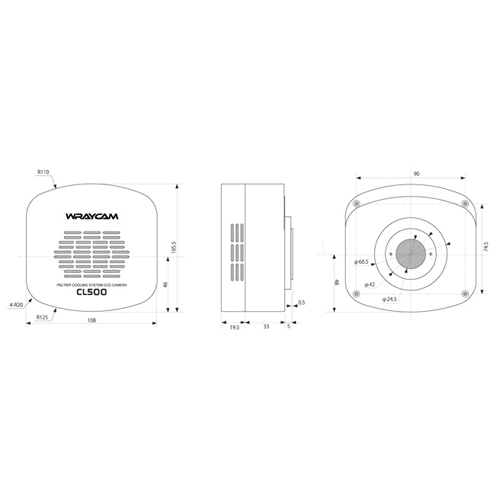 WRAYCAM-CLシリーズ 顕微鏡用冷却CCDカメラ その他商品画像 5