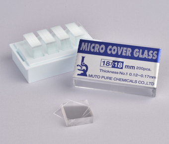 カバーグラス観察用品類