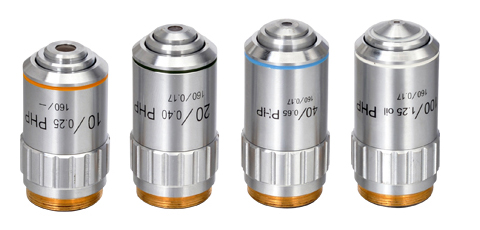 有限遠アクロマート位相差用対物レンズ10倍GLF-ACHPHP10X